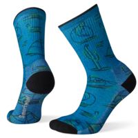 Smartwool Hike Light Down the River Print Crew Socks - Women's