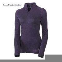 Smartwool Midweight Zip T Long Sleeve - Women's - Natural Heather M