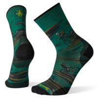 Smartwool PhD Cycle Ultra Light Dialed Print Crew Socks - Men's