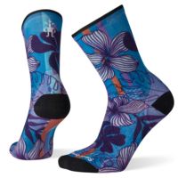 Smartwool PhD Cycle Ultra Light Print Crew Socks - Women's