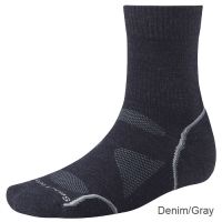 Smartwool PhD Outdoor Light Crew Sock - Denim/Gray MClearance