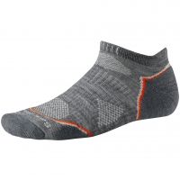 Smartwool PhD Outdoor Light Micro Sock - Men's - Md Gray/Gold XL