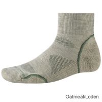 Smartwool PhD Outdoor Light Mini Sock - Men's - Silver/Orange XLClearance