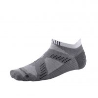 Smartwool PhD Running Ultra Light Micro Sock - Men's-Large-Graphite/Silver
