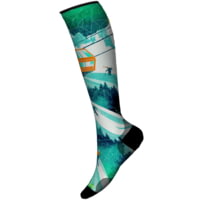 Smartwool Ski Zero Cushion Ski Day Print OTC Socks - Men's
