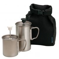 Snow Peak Titanium Cafe Latte Press CS-110