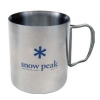 Snow Peak Stainless Steel Double Wall 450 Mug