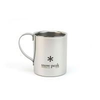 Snow Peak Stainless Steel Double Wall Mug 240 MG-112R