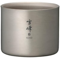 Snow Peak Ti-Double Stackable Mug