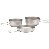 Snow Peak 3 Piece Titanium Cookset
