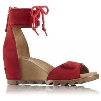 Sorel Joanie Ankle Lace Suede Sandal - Women's