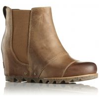 Sorel Lea Wedge Leather Casual Boot - Women's