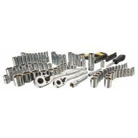 Stanley Tools 123 Pc 1/4in and 3/8in Drive Mechanics Tool Set