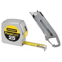 Stanley Tools 25ft Tape/Utility Knife Combo