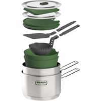 Stanley Tools Adventure Two Pot Prep + Cook Set-Stainless Steel