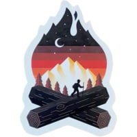 Sticker Art Campfire Stiker