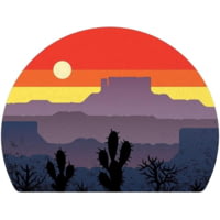 Sticker Art Desert Layers Sticker