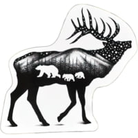 Sticker Art The Elk Sticker