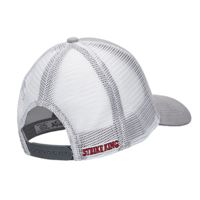 Strike King Trucker Cap,Grey body/White mesh CAP-4