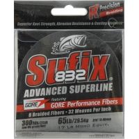 Sufix 832 Braid 65Lb Lo Vis Green 300Yd