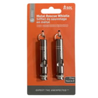 Survive Outdoors Longer Rescue Metal Whistle