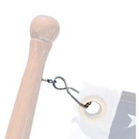 Taylor Made Skipper Flag Clips w/SS Screw Eyes 4pk