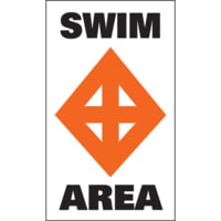 Taylor Made 46185 Sur Mark Buoy Labels Swim Area