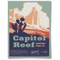 The Landmark Project Capitol Reef National Park Poster