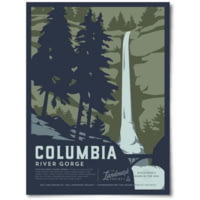 The Landmark Project Columbia River Gorge Poster