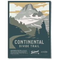 The Landmark Project Continental Divide Trail Poster