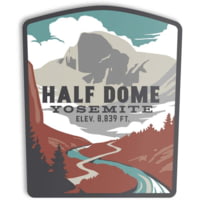 The Landmark Project Half Dome Sticker