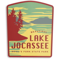 The Landmark Project Lake Jocassee Sticker