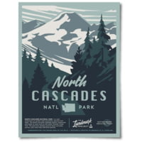 The Landmark Project North Cascades National Park Poster