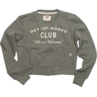 The Landmark Project Out-of-Doors Club Forestry Crop Sweatshirt - Women's