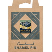 The Landmark Project Rocky Mountain National Park Enamel Pin