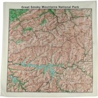 The Printed Image Topographic Map Bandanas