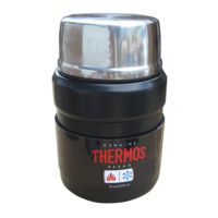 Thermos Stainless King Vacuum Insulated Food Jar w/Folding Spoon