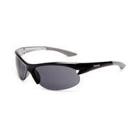 Timberland TB7069 Semi-Rimless Wrap Sunglasses w/ Cutout Detail