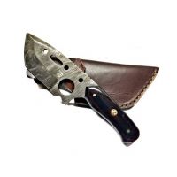 Titan Damascus Steel Clever Style Tanto Blade by Titan TD-175