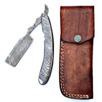 Titan Damascus Steel Razor, 9.5in