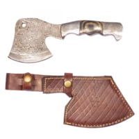 Titan Damascus Steel Hatchet, 3.8in