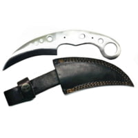 Titan Japanese Steel Fixed Blade Knife, 3.8in