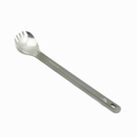 TOAKS Titanium Long Spork w/Polished Bowl