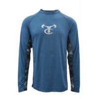 TrueTimber RipWater Long Sleeve Fishing Crew - Mens