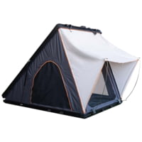 TRUSTMADE Luxurious Triangle Hard Shell Light Rooftop Tent for Camping