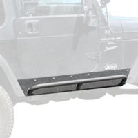 Tuff Stuff Overland Rock Sliders w/ Step for 97-06 Jeep Wrangler TJ
