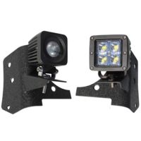 Tuff Stuff Overland Windshield Light Mounting Brackets for 97-06 Jeep Wrangler TJ