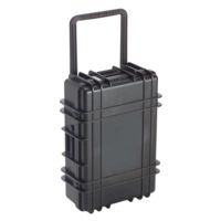 Underwater Kinetics 827 Dry Box Transit Case with Wheels, Black