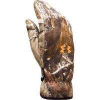 Under Armour Men's ColdGear Camo Cumberland Wind Glove - Realtree AP Camo Color 1004048-340