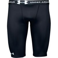 Under Armour Men's HeatGear Long Compression Short - Black Color 100126L-001